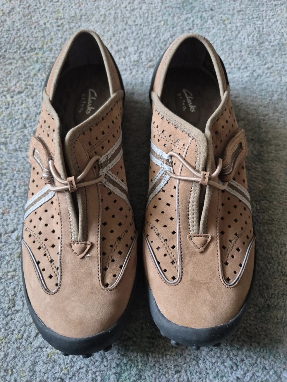 Clarks Privo Tequini slip-on shoes Size 7